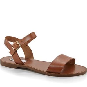 Steve Madden tan donddi sandals